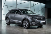 Volkswagen T-Roc 2017-2025 Progi Boczné Allmond Black (2 szt., Aluminium) zdjęcia 1