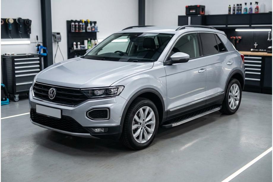 Volkswagen T-Roc 2017-2025 Progi Boczné BlackLine (2 szt., Aluminium) Image