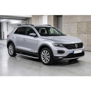 Progi Boczne Tayga Grey (2 szt., Aluminium) Volkswagen T-Roc 2017-2025 zdjęcia 1