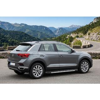 Progi Boczné Duru (2 szt., Aluminium) Volkswagen T-Roc 2017-2025 zdjęcia 1