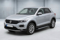 Volkswagen T-Roc 2017-2025 Progi Boczné Vision New Black (2 szt., Aluminium) zdjęcia 1