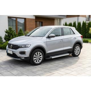 Progi Boczné Vision New Grey (2 szt., Aluminium) Volkswagen T-Roc 2017-2025 zdjęcia 1