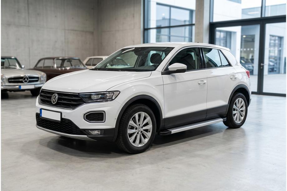 Volkswagen T-Roc 2017-2025 Progi Boczne Maya V2 (2 szt., Aluminium) Image
