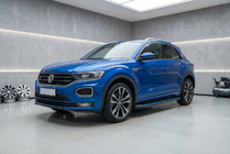 Volkswagen T-Roc 2017-2025 Progi Boczné Maya Blue (2 szt., Aluminium) zdjęcia 1