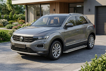Volkswagen T-Roc 2017-2025 Progi Boczne Maydos V2 (2 szt., Aluminium i Stal Nierdzewna) zdjęcia 1