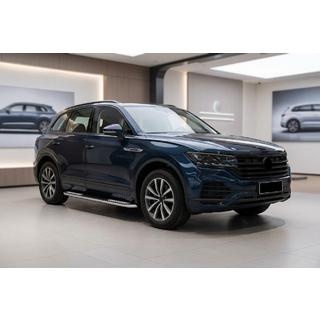 Progi Boczné Tayga V2 (2 szt., Aluminium) Volkswagen Touareg 2018- zdjęcia 1