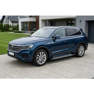 Progi Boczné Rainbow (2 szt., Aluminium) Volkswagen Touareg 2018- zdjęcia 1
