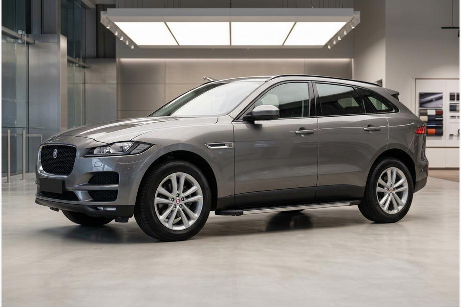 Jaguar F-PACE 2016- Progi Boczné Duru (2 szt., Aluminium) Image