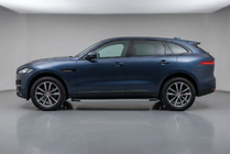 Jaguar F-PACE 2016- Progi Boczné Maya V1 (2 szt., Aluminium) zdjęcia 1