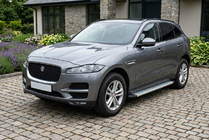 Jaguar F-PACE 2016- Progi Boczne Maya V2 (2 szt., Aluminium) zdjęcia 1