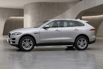 Jaguar F-PACE 2016- Progi Boczné Maydos V1 (2 szt., Aluminium) zdjęcia 1