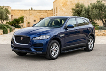 Jaguar F-PACE 2016- Progi Boczné Allmond Black (2 szt., Aluminium) zdjęcia 1