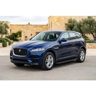 Progi Boczné Allmond Black (2 szt., Aluminium) Jaguar F-PACE 2016- zdjęcia 1