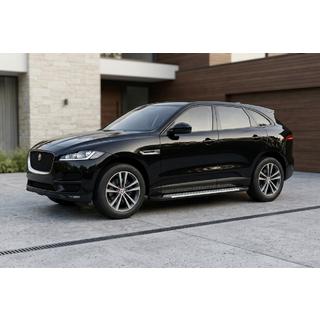Progi boczne Allmond Grey (2 szt., aluminium) Jaguar F-PACE 2016- zdjęcia 1