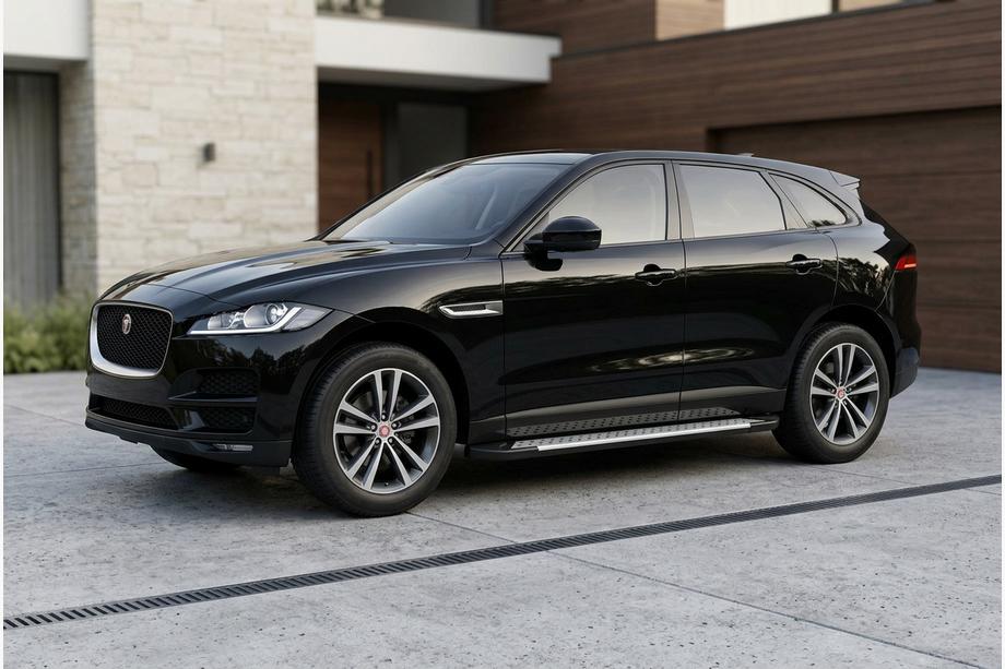 Jaguar F-PACE 2016- Progi boczne Allmond Grey (2 szt., aluminium) Image