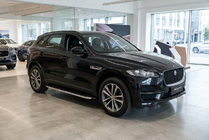 Jaguar F-PACE 2016- Progi Boczné Fullmond (2 szt., Aluminium) zdjęcia 1
