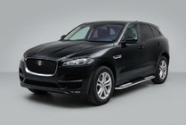 Jaguar F-PACE 2016- Progi Boczné Tayga V2 (2 szt., Aluminium) zdjęcia 1