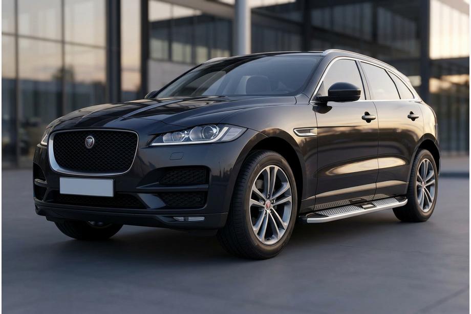 Jaguar F-PACE 2016- Progi Boczne Mevsim Grey (2 szt., Aluminium) Image