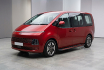 Hyundai Staria 2021- Progi Boczné Maya Red (2 szt., Aluminium) zdjęcia 1