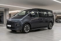 Hyundai Staria 2021- Progi Boczné Tayga Black (2 szt., Aluminium) zdjęcia 1