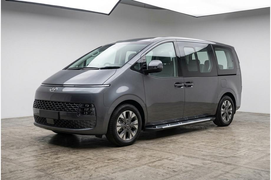 Hyundai Staria 2021- Progi Boczné Sunrise (2 szt., Aluminium) Image