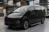 Hyundai Staria 2021- Progi Boczné BlackLine (2 szt., Aluminium) zdjęcia 1