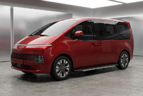 Hyundai Staria 2021- Progi boczne Bosphorus Grey (2 szt., aluminium) zdjęcia 1