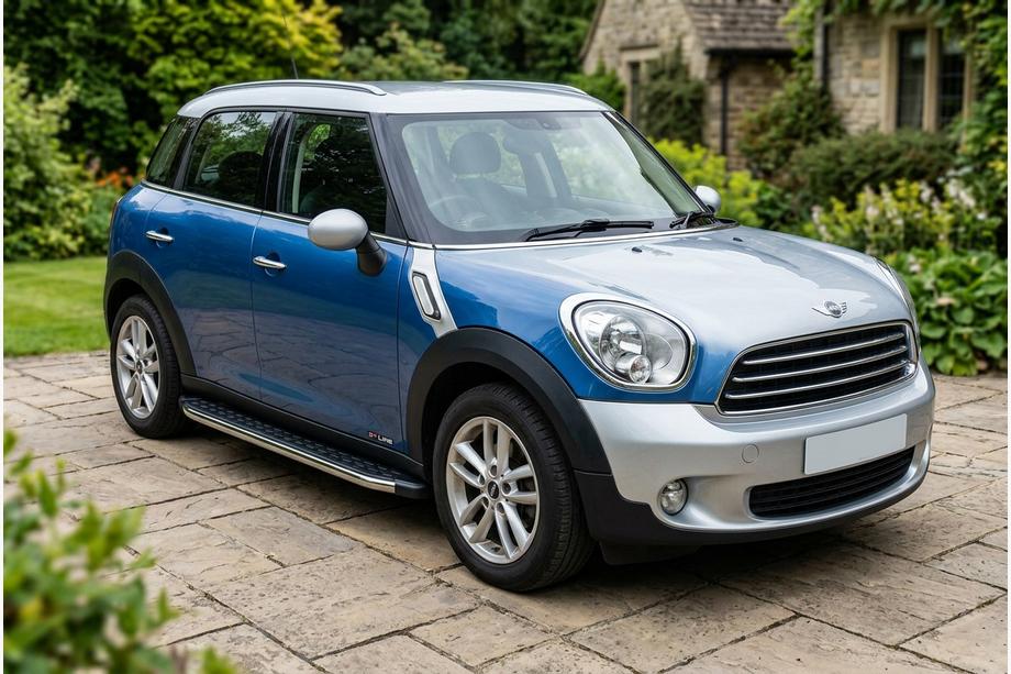 Mini Countryman R60 2010-2017 Progi Boczné BlackLine (2 szt., Aluminium) Image