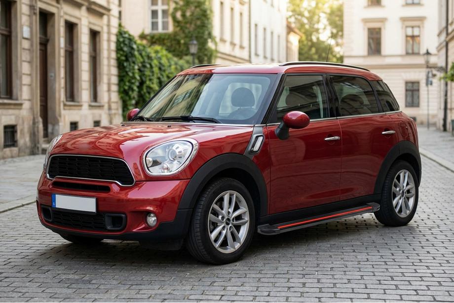 Mini Countryman R60 2010-2017 Progi Boczné Maya Red (2 szt., Aluminium) Image