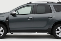 Dacia Duster 2018-2024 Progi Boczné OEM (2 szt., Aluminium) zdjęcia 1