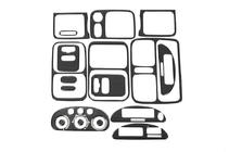 Renault Clio II 1998-2005 Nakładki na Deskę Rozdzielczą Aluminium zdjęcia 1