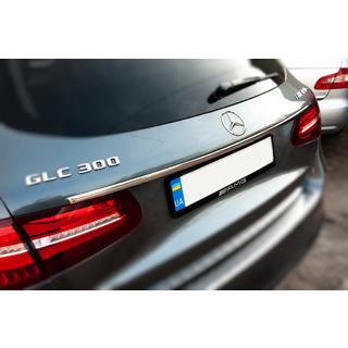 Listwa chromowana nad tablicą rejestracyjną (stal nierdzewna) Mercedes GLC X253 2015-2022 zdjęcia 3