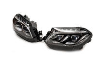 Mercedes GL/GLS class X166 2012-2019 Reflektory przednie Halogen na LED (do aut przerobionych z GL na GLS, 2 szt.) zdjęcia 2