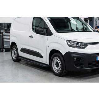 Progi Boczné Bosphorus Black (2 szt., Aluminium) Toyota Proace City 2016- zdjęcia 1