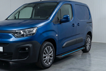 Toyota Proace City 2016- Progi Boczné Maya Blue (2 szt., Aluminium) Długa Baza zdjęcia 1