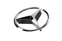 Mercedes CLS C219 2004-2010 Emblemat przedni (16 cm) zdjęcia 1