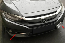 Honda Civic Sedan X 2016-2021 Nakładki na światła przeciwmgielne Carmos (2 szt., stal nierdzewna) zdjęcia 1
