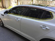 Kia Optima 2010-2016 Dolne listwy okien (6 szt., stal nierdzewna) zdjęcia 1