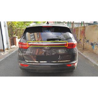 Listwa chromowana nad tablicą rejestracyjną (2019-2021, stal nierdzewna) Kia Sportage 2015-2021 zdjęcia 1
