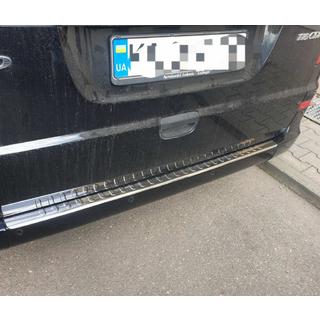 Nakładka na tylny zderzak z rantem (Carmos V2, stal nierdzewna) zdjęcia 2