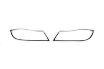 BMW 3 Series E90/E91 2005-2011 Nakładki na Reflektory Chromowane (2 szt., Plastik) zdjęcia 3