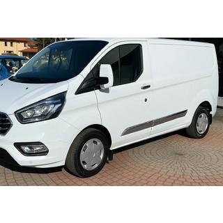 Listwy drzwiowe Carmos (5 szt, stal nierdzewna) Ford Custom 2013-2022 zdjęcia 1