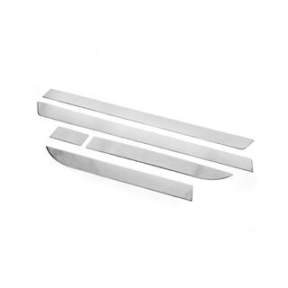 Listwy drzwiowe Carmos (5 szt, stal nierdzewna) Ford Custom 2013-2022 zdjęcia 4