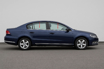 Volkswagen Passat B7 2012-2015 Obramowania Szyb SD/SW Stal Nierdzewna zdjęcia 1