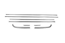 Hyundai Bayon 2021- Dolne listwy szyb stal nierdzewna (8 szt.) zdjęcia 2