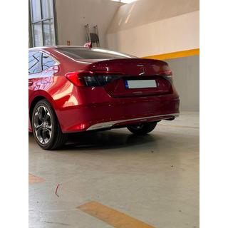 Nakładka na tylny zderzak Stal Nierdzewna (Sedan) Honda Civic Sedan 2021- zdjęcia 2