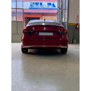 Nakładka na tylny zderzak Stal Nierdzewna (Sedan) Honda Civic Sedan 2021- zdjęcia 4