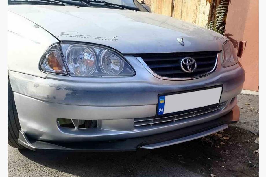 Uniwersalna dokładka przedniego zderzaka Niken Grey (ABS) Zdjęcia 5