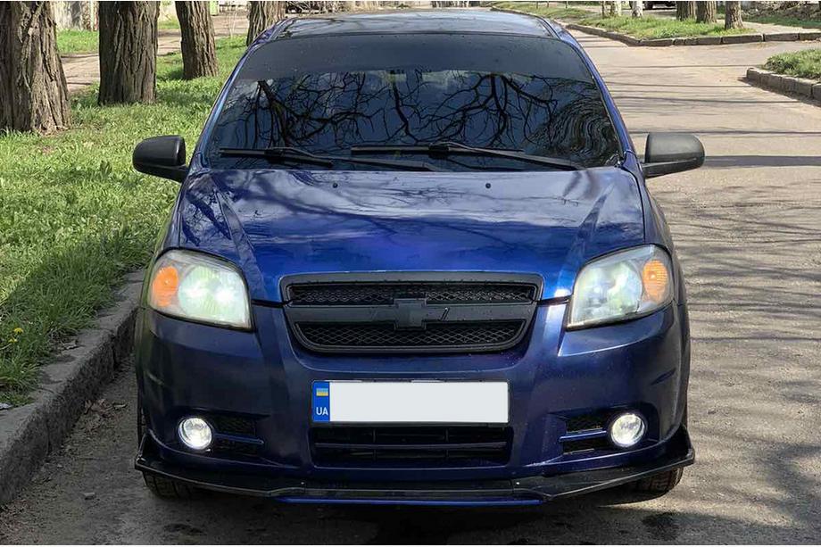 Uniwersalna dokładka przedniego zderzaka Niken Blue (ABS) Zdjęcia 2