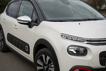 Citroen C-3 2016-2023 Nakładki na Lusterka (2 szt, Stal Nierdzewna) zdjęcia 1